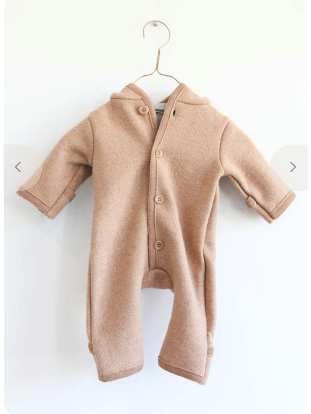Disana Boiled Wool Infant Coverall